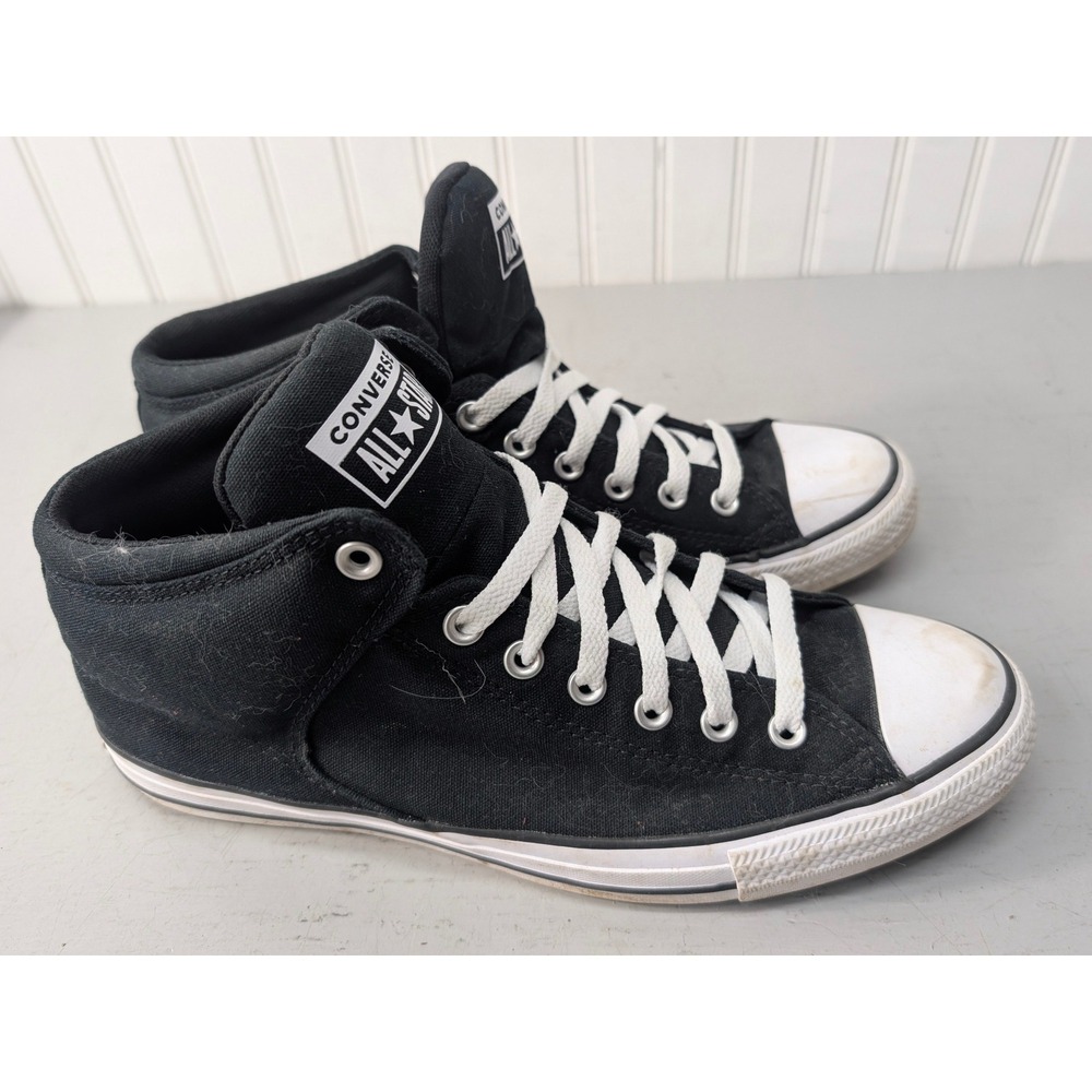 Converse Chuck Taylor All Star High Street Mid Top 151041F Men's 11.5 Black - Picture 4 of 8